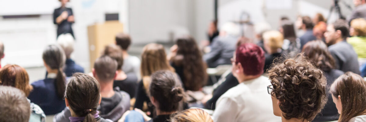 University students listening to a lecture